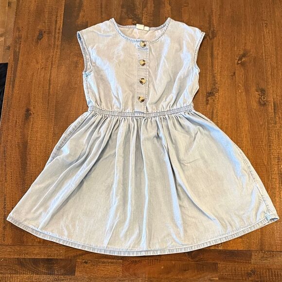 GAP Other - Gap light wash denim Sleeveless Kids Dress